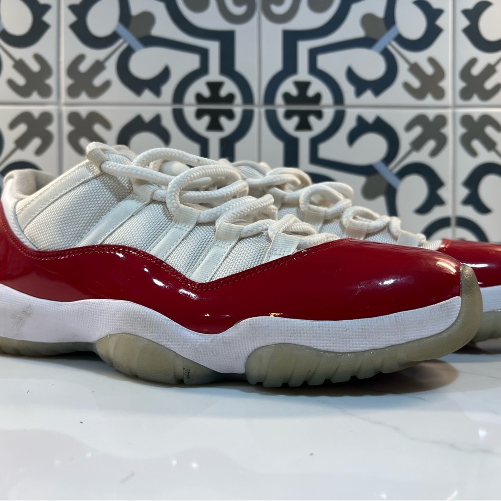 Air Jordan 11 Retro Low GS ‘Cherry’, Nike, Size 8.5